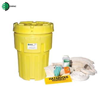 泄漏應急套裝|ENPAC泄漏處理桶套裝_95加侖吸油泄漏處理桶套裝1392-YE